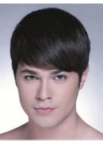 Natural Straight Synthetic Capless Wig 