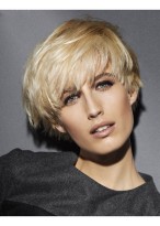 Chic Synthetic Capless Wig 