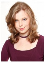 Pleasant Lace Front Synthetic Wig 