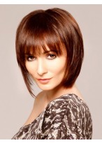 Pleasant Synthetic Capless Wig 