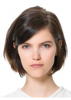 Concise Lace Front Synthetic Wig 