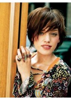 Pleasant Synthetic Capless Wig 