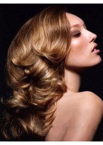 Attractive Wavy Lace Front Synthetic Wig 