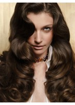 Durable Lace Front Wavy Synthetic Wig 