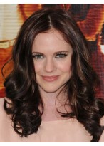 Elegant Lace Front Wavy Synthetic Wig 