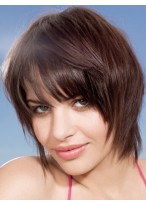 Concise Capless Synthetic Wig 