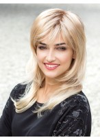 Concise Capless Synthetic Wig 