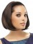 Medium 3/4 Wig With Black Velvet Attached Headband