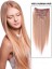 16" Straight Clip In Human Hair Extensions