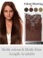 Chic 7 Pcs From 14" Straight Clip In Full Head Set
