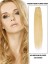 22" Straight Glamorous Human Hair Extension Weft 