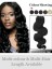 20" Human Hair Charming Wavy Full Head Extensions