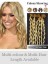20" Wavy Nail Tip 100% Human Hair Extensions