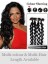 Perfect 20" 100% Human Hair Wavy Nail Tip Extensions