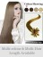 18" 100% Human Hair Fashionable Nail Tip Extensions