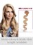 20" High Quality Wavy Human Hair Nail Tip Extension