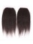 Yaki Straight 4x4 Inches Full Hand Tied Remy Hair Lace Closure
