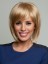 Natural Straight Blonde 3/4 Synthetic Wig