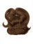 10" Comfortable Remy Human Hair Clip in Hairpieces