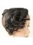 Fashionable Slightly Curled Wig Bang Black