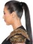 24" Long Straight Remy Human Hair Ponytail