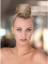 Blonde Synthetic Bridal Buns with Pressure Clip