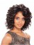 Lace Front Short Human Hair Wig Without Bangs