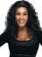 Medium Curly Human Hair African American Wig