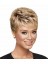 Short Straight Blonde African American Wig