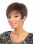 Boy Cut Synthetic Straight Capless Wig