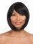 Straight Medium Capless Synthetic Wig