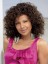 Medium Loose Curly Synthetic Capless Wig