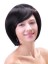 Chin Length Layered Synthetic Bob Wig