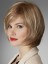 Medium Length Layered Human Hair Bob Wig
