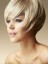 Short Layered Straight Human Hair Bob Wig