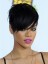 Rihanna Hairstyle Short Synthetic Wig