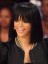 Dark Black Rihanna Bob Style Straight Wig