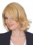 Medium Length Human Hair  Wig