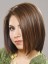 Medium Straight Remy Hair Wig