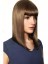 Sleek Straight Shoulder Length Human Hair Wig