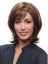 Medium Capless Straight Remy Hair Wig