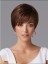 Short Human Hair Straight Wig
