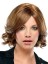 Brown Wavy Women Human Hair Wig