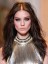 Middle Part Human Hair Straight Lace Front Wig