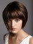 Short Straight Capless Remy Human Hair Wig