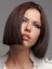 Chin Length Human Hair Straight Lace Front Wig