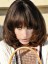 Medium Length Straight Capless Human Hair Wig