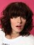 Human Hair Wavy Capless Wig With Bangs