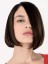 Side Part Human Hair Straight Lace Front Wig