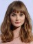 Long Human Hair Wavy Capless Wig